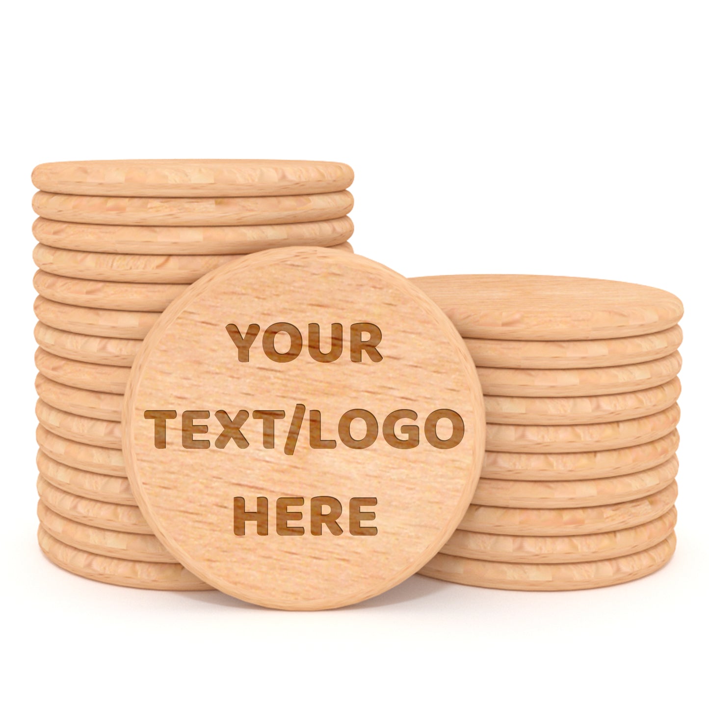 Custom Wooden Token