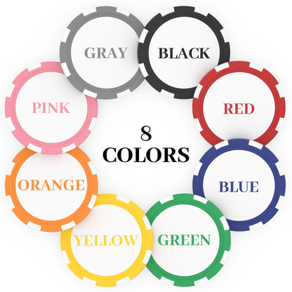 Custom Poker Chips-Personalized Logo, Photo, or Design